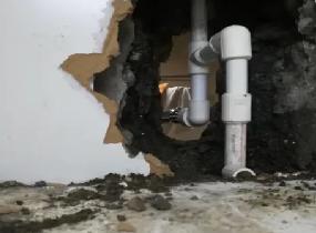 清城厨房下水管道漏水检测